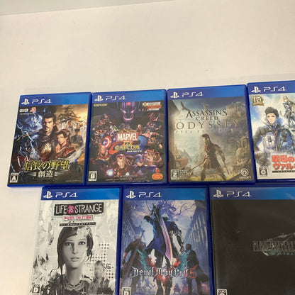 【中古品】 PS4 13本まとめ　プレステ ソフト セット FF ラストオブアス デットバイデイライト他 ゲーム 023-251015-nm-10-fuz 万代Net店