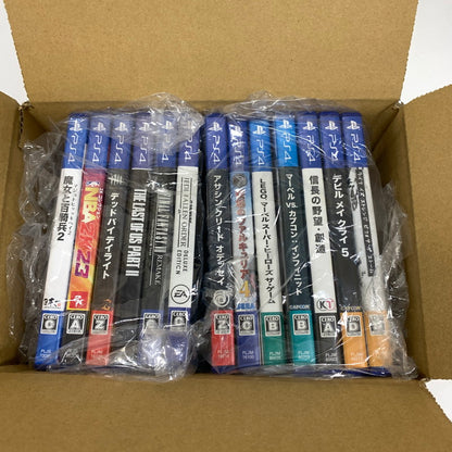 【中古品】 PS4 13本まとめ　プレステ ソフト セット FF ラストオブアス デットバイデイライト他 ゲーム 023-251015-nm-10-fuz 万代Net店