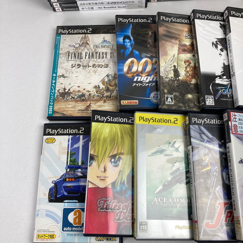 【中古品】 PlayStation2 PS2 プレイステーション2 プレステ2 ソフト 50本 まとめ 太鼓の達人 桃鉄 など 023-251027-mh-03-fuz 万代Net店