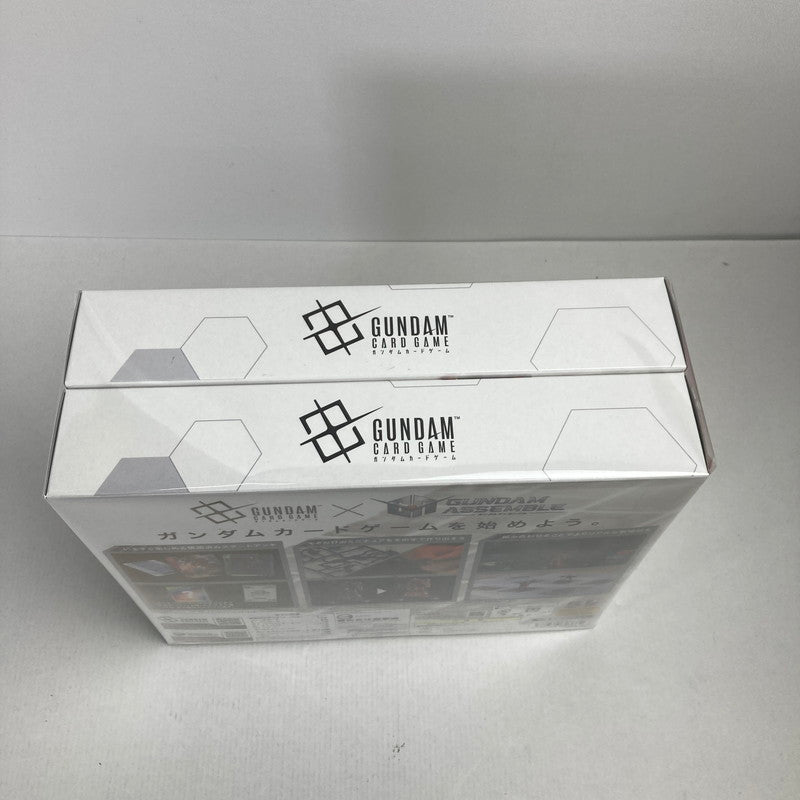 【未使用品】 未開封 未使用 スタートデッキ ガンダムアッセンブルセット ジオンズ ラッシュ 081-251025-io-04-fuz 万代Net店