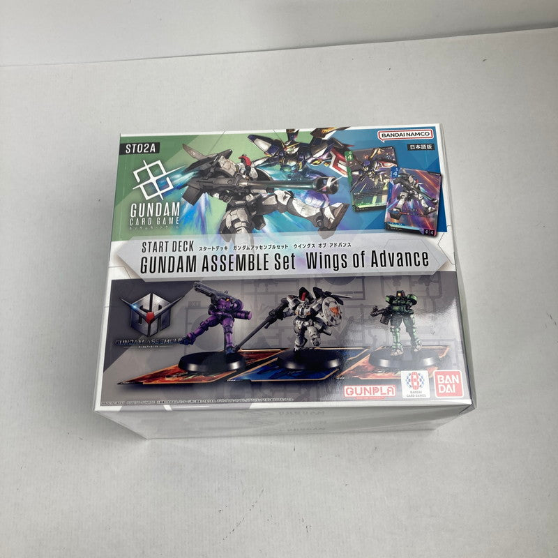 【未使用品】 未開封 未使用 スタートデッキ ガンダムアッセンブルセット ウイングス オブ アドバンス 081-251025-io-05-fuz 万代Net店