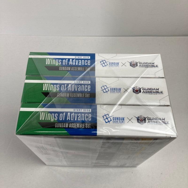 【未使用品】 未開封 未使用 スタートデッキ ガンダムアッセンブルセット ウイングス オブ アドバンス 081-251025-io-05-fuz 万代Net店