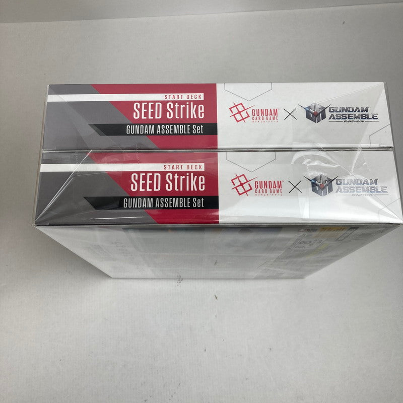 【未使用品】 未開封 未使用 スタートデッキ ガンダムアッセンブルセット SEED Strike シードストライク 081-251025-io-02-fuz 万代Net店