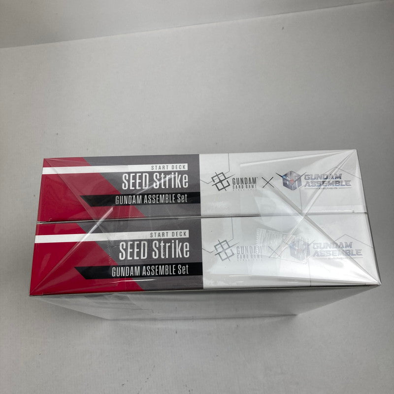 【未使用品】 未開封 未使用 スタートデッキ ガンダムアッセンブルセット SEED Strike シードストライク 081-251025-io-02-fuz 万代Net店