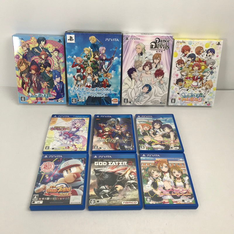 【中古美品】 Vitaソフト まとめ 10本セット PSVita ゲームソフトまとめ パワプロ ラブライブ 等 023-251019-io-14-fuz 万代Net店