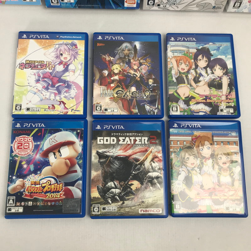 【中古美品】 Vitaソフト まとめ 10本セット PSVita ゲームソフトまとめ パワプロ ラブライブ 等 023-251019-io-14-fuz 万代Net店