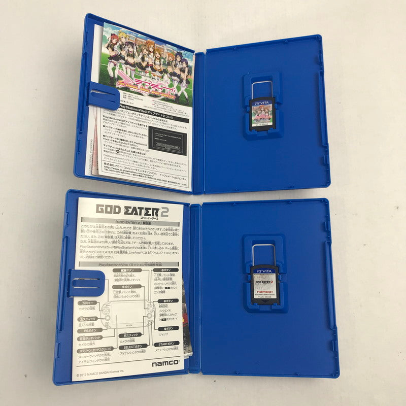 【中古美品】 Vitaソフト まとめ 10本セット PSVita ゲームソフトまとめ パワプロ ラブライブ 等 023-251019-io-14-fuz 万代Net店