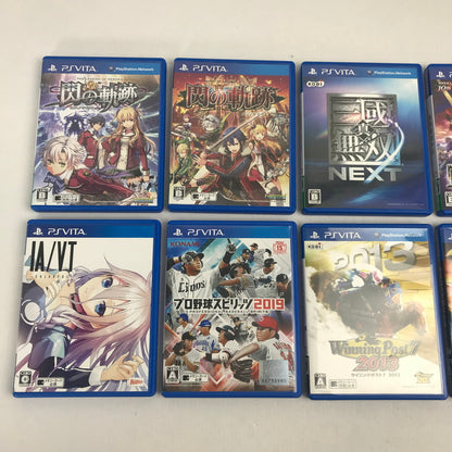【中古美品】 Vitaソフト まとめ 10本セット PSVita ゲームソフトまとめ 閃の軌跡 戦国無双 等 023-251019-io-17-fuz 万代Net店