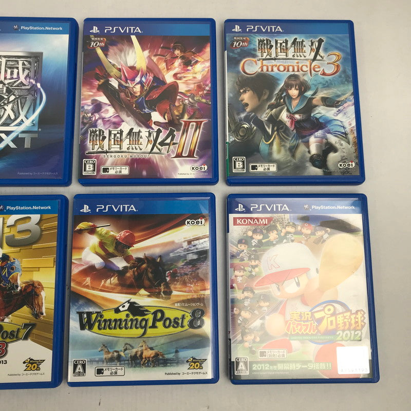 【中古美品】 Vitaソフト まとめ 10本セット PSVita ゲームソフトまとめ 閃の軌跡 戦国無双 等 023-251019-io-17-fuz 万代Net店