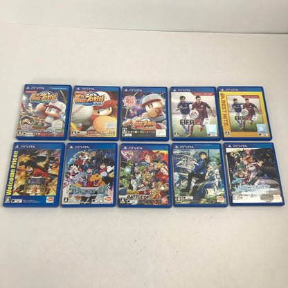 【中古美品】 Vitaソフト まとめ 10本セット PSVita ゲームソフトまとめ パワプロ デジモン 等 023-251019-io-16-fuz 万代Net店