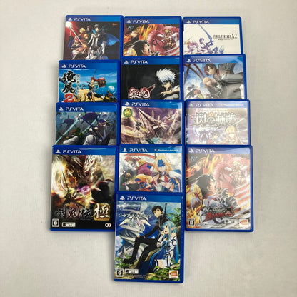 【中古美品】 PlayStation VITA プレイステーション ヴィータ ソフト 13本 まとめ セット ゲーム 023-251018-mh-24-fuz 万代Net店