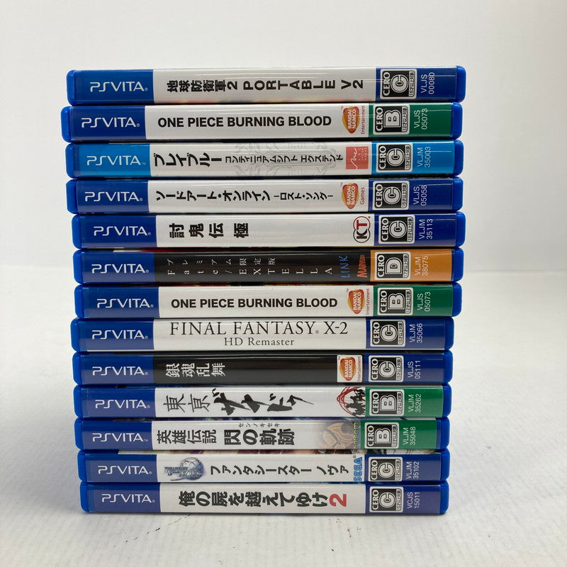 【中古美品】 PlayStation VITA プレイステーション ヴィータ ソフト 13本 まとめ セット ゲーム 023-251018-mh-24-fuz 万代Net店