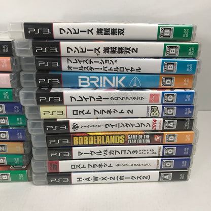 【中古品】 PlayStation3 PS3 ソフトまとめ FF プロスピ ワンピース海賊無双 023-251024-ky-13-fuz 万代Net店