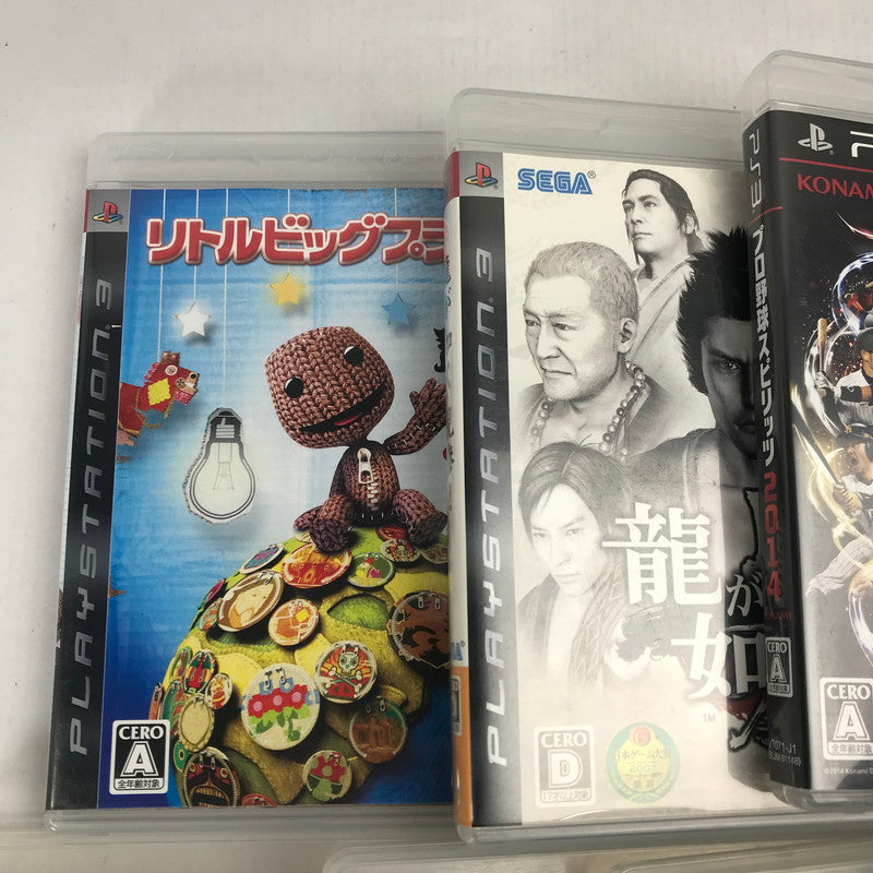 【中古品】 PlayStation3 PS3 ソフトまとめ FF プロスピ ワンピース海賊無双 023-251024-ky-13-fuz 万代Net店