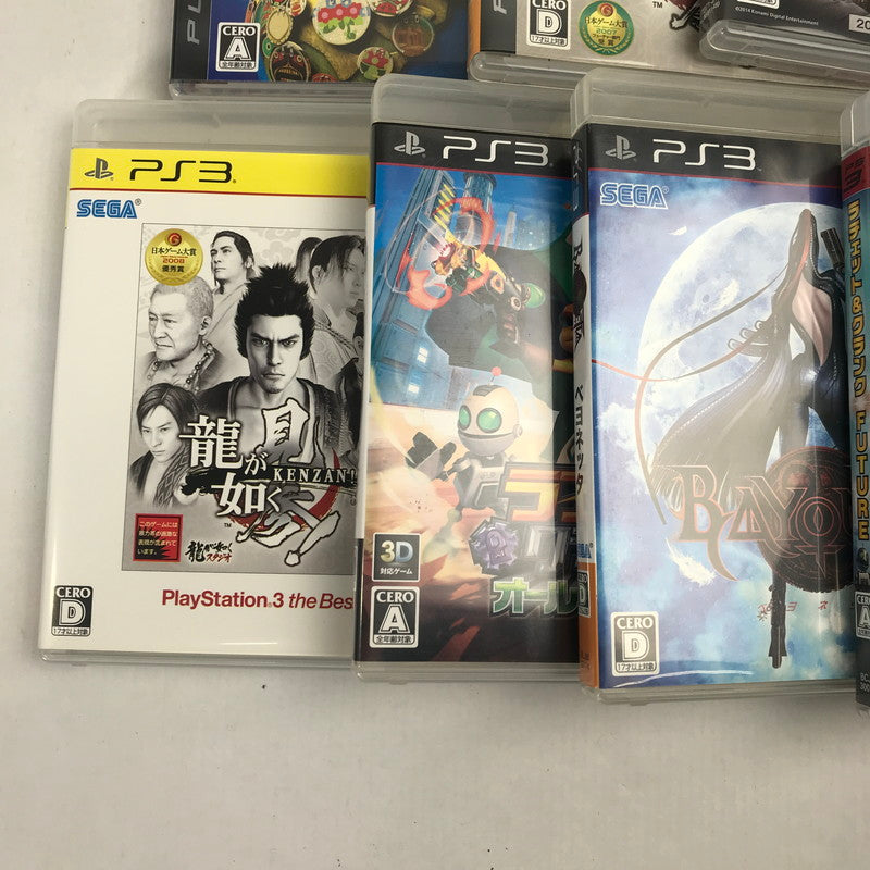【中古品】 PlayStation3 PS3 ソフトまとめ FF プロスピ ワンピース海賊無双 023-251024-ky-13-fuz 万代Net店