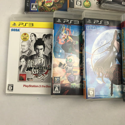 【中古品】 PlayStation3 PS3 ソフトまとめ FF プロスピ ワンピース海賊無双 023-251024-ky-13-fuz 万代Net店