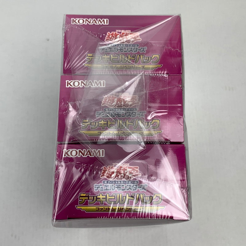 【未使用品】 未開封 遊戯王 デッキビルドパック ファントム・リベンジャーズ 3パック 081-251019-io-06-fuz 万代Net店