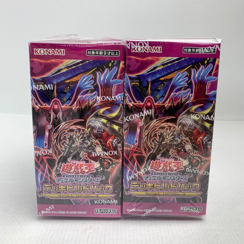 【未使用品】 未開封 遊戯王 デッキビルドパック ファントム・リベンジャーズ 4パック 081-251019-io-01-fuz 万代Net店