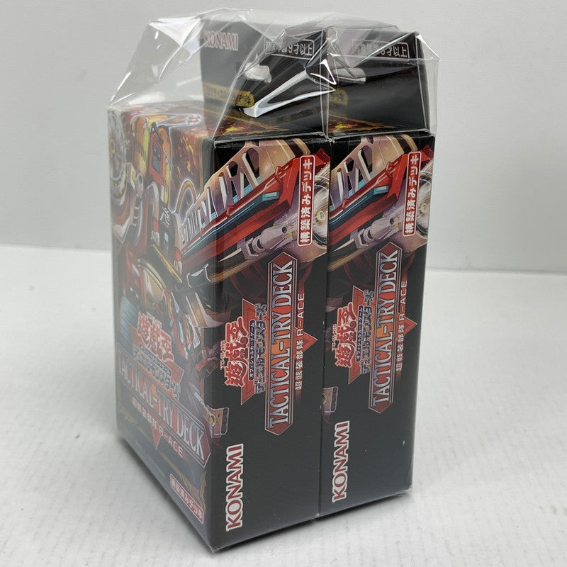 【未使用品】 未開封 遊戯王OCG デュエルモンスターズ TACTICAL-TRY DECK 2パック 081-251019-io-11-fuz 万代Net店
