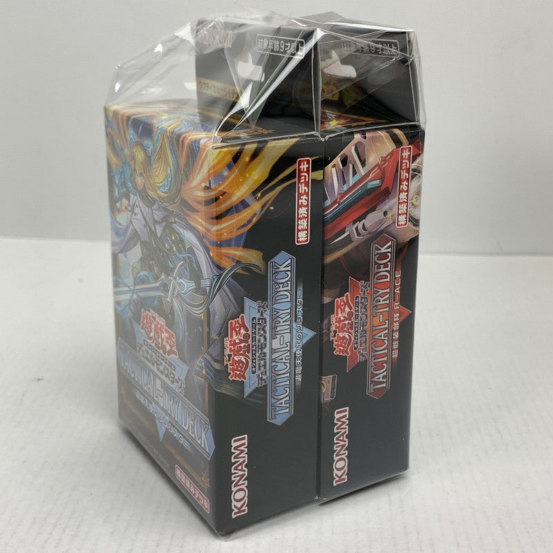【未使用品】 未開封 遊戯王OCG デュエルモンスターズ TACTICAL-TRY DECK 2パック 081-251019-io-10-fuz 万代Net店