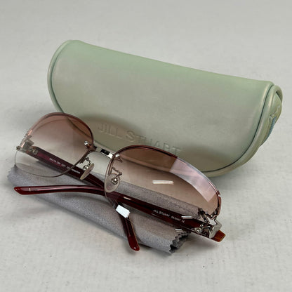 【中古品】【レディース】 JILL STUART ジル・スチュアート 06-0447 サングラス BROWN サングラス ※歪みあり 66口16-120 203-260917-io-39-fuzh 万代Net店