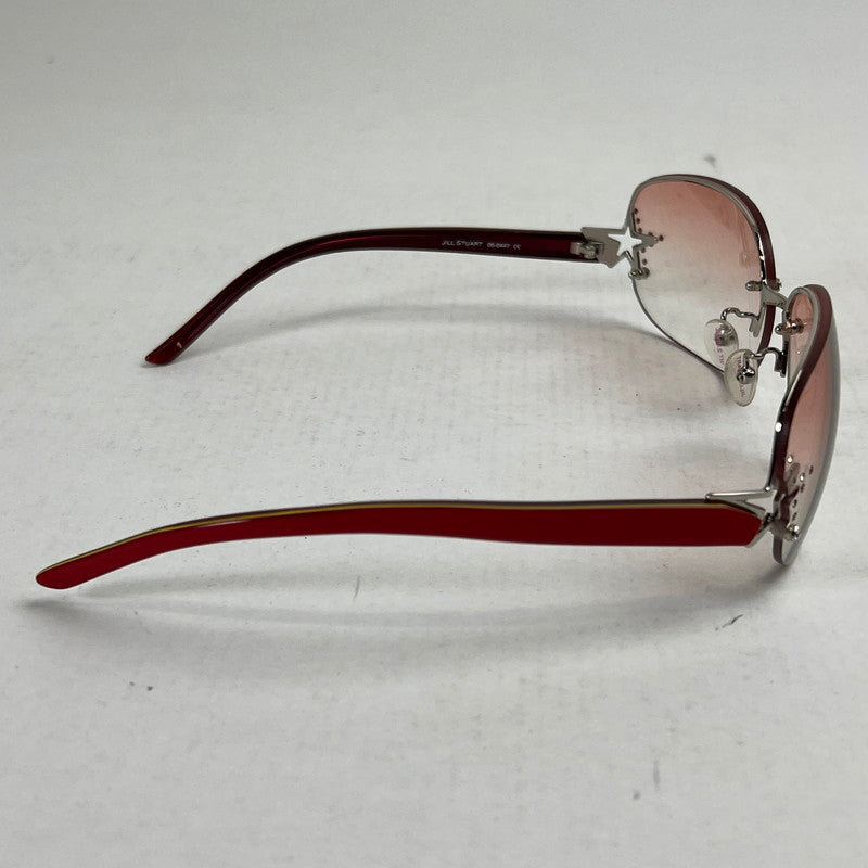 【中古品】【レディース】 JILL STUART ジル・スチュアート 06-0447 サングラス BROWN サングラス ※歪みあり 66口16-120 203-260917-io-39-fuzh 万代Net店