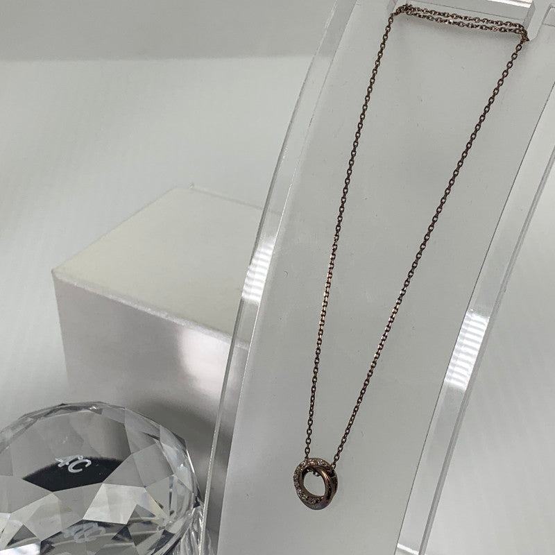 【中古品】【レディース】 4℃ ヨンドシー ネックレス アクセサリー SILVER 箱付属 ※使用感あり 193-261013-io-24-fuzh カラー：シルバー 万代Net店