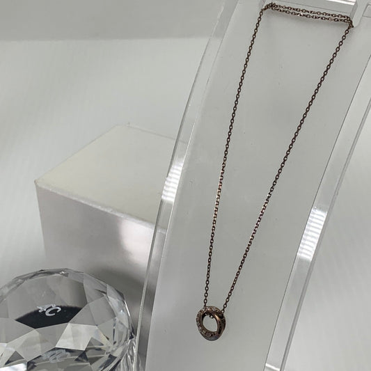【中古品】【レディース】 4℃ ヨンドシー ネックレス アクセサリー SILVER 箱付属 ※使用感あり 193-261013-io-24-fuzh カラー：シルバー 万代Net店