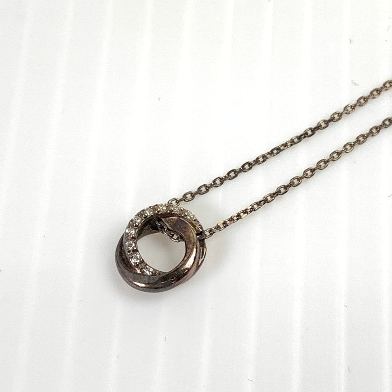 【中古品】【レディース】 4℃ ヨンドシー ネックレス アクセサリー SILVER 箱付属 ※使用感あり 193-261013-io-24-fuzh カラー：シルバー 万代Net店