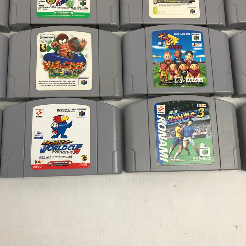 【中古品】 Nintendo64 ソフト まとめ 20本セット ニンテンドー64 ゲームソフトまとめ マリオ 等 023-251019-io-22-fuz 万代Net店