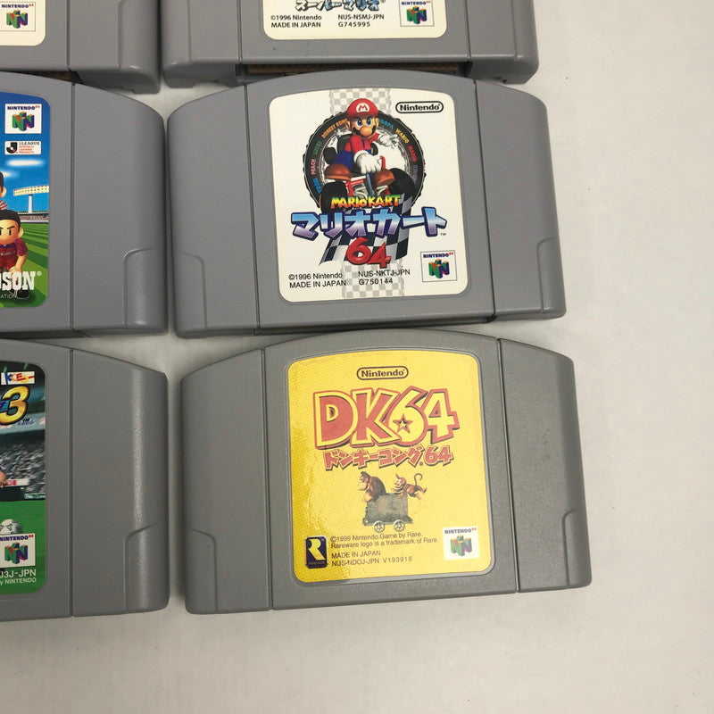 【中古品】 Nintendo64 ソフト まとめ 20本セット ニンテンドー64 ゲームソフトまとめ マリオ 等 023-251019-io-22-fuz 万代Net店