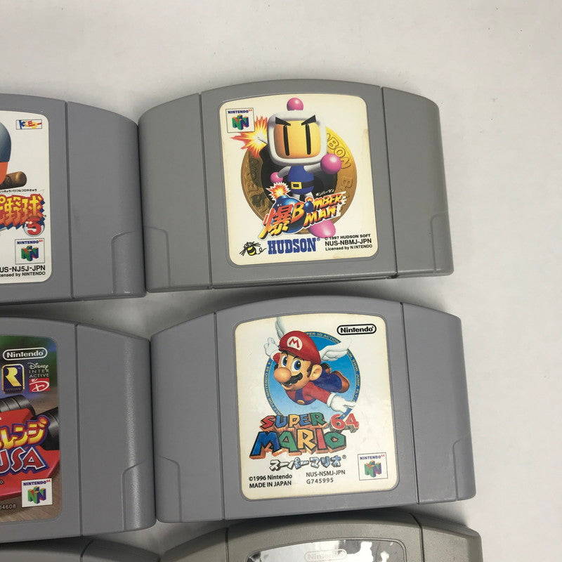 【中古品】 Nintendo64 ソフト まとめ 20本セット ニンテンドー64 ゲームソフトまとめ ボンバーマン 等 023-251019-io-21-fuz 万代Net店