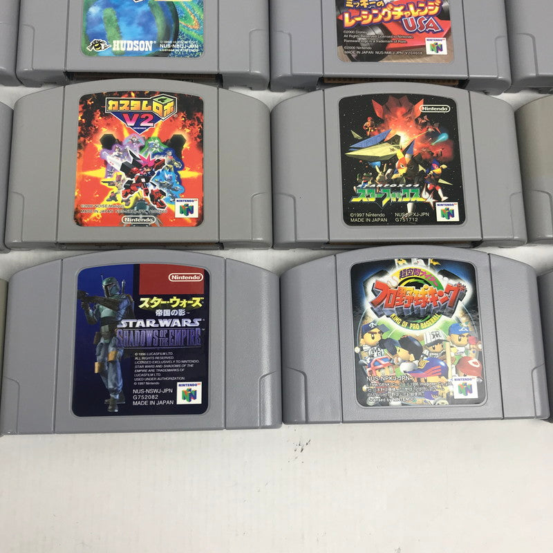 【中古品】 Nintendo64 ソフト まとめ 20本セット ニンテンドー64 ゲームソフトまとめ ボンバーマン 等 023-251019-io-21-fuz 万代Net店