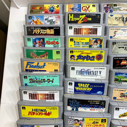 【中古品】 Nintendo ニンテンドー スーパーファミコン ソフト 100本 まとめ らんま1/2 ドッジ弾平 など 023-251027-mh-14-fuz 万代Net店