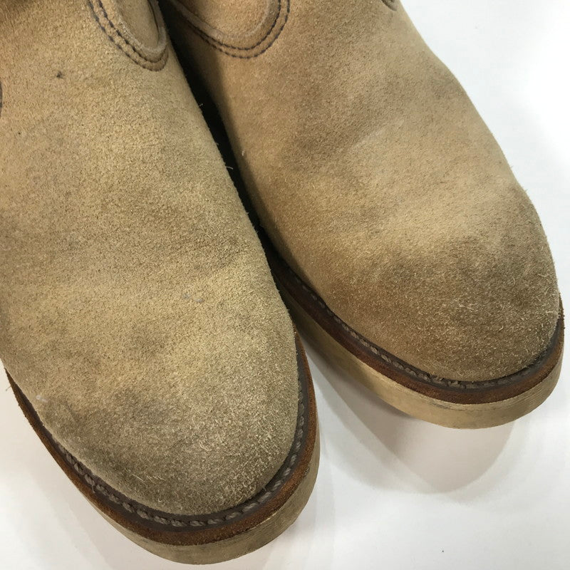【中古品】【メンズ】 RED WING レッドウィング 8168 PECOS BOOTS ペコス ブーツ 靴 シューズ 164-251021-mh-03-fuz サイズ：7H カラー：ベージュ 万代Net店