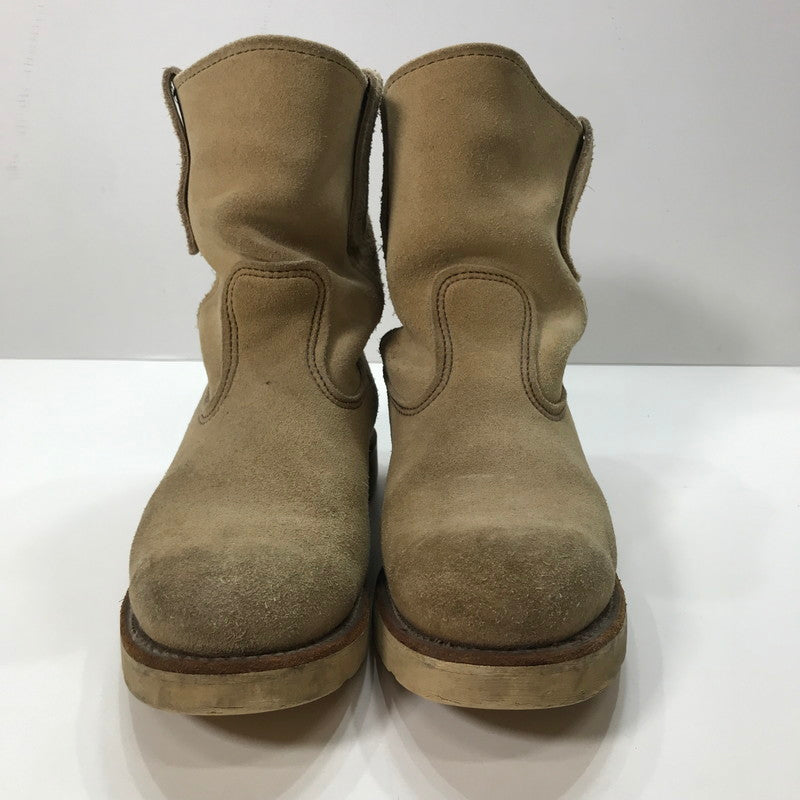 【中古品】【メンズ】 RED WING レッドウィング 8168 PECOS BOOTS ペコス ブーツ 靴 シューズ 164-251021-mh-03-fuz サイズ：7H カラー：ベージュ 万代Net店