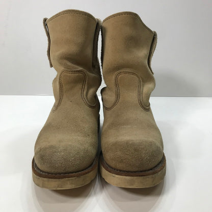 【中古品】【メンズ】 RED WING レッドウィング 8168 PECOS BOOTS ペコス ブーツ 靴 シューズ 164-251021-mh-03-fuz サイズ：7H カラー：ベージュ 万代Net店