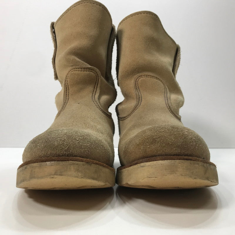 【中古品】【メンズ】 RED WING レッドウィング 8168 PECOS BOOTS ペコス ブーツ 靴 シューズ 164-251021-mh-03-fuz サイズ：7H カラー：ベージュ 万代Net店