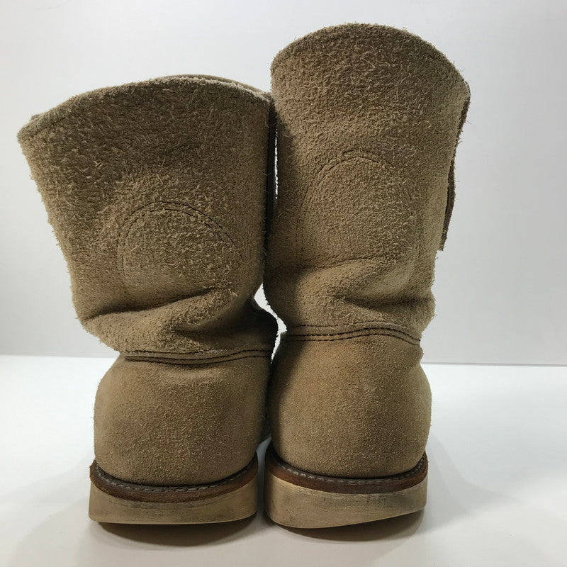 【中古品】【メンズ】 RED WING レッドウィング 8168 PECOS BOOTS ペコス ブーツ 靴 シューズ 164-251021-mh-03-fuz サイズ：7H カラー：ベージュ 万代Net店