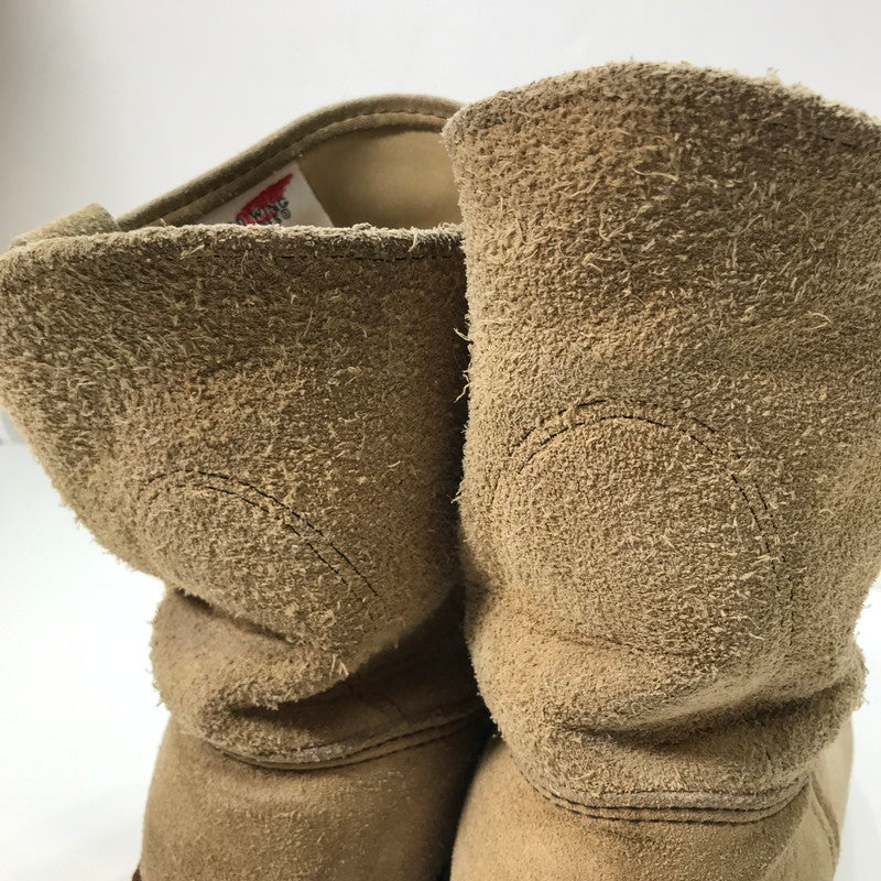 【中古品】【メンズ】 RED WING レッドウィング 8168 PECOS BOOTS ペコス ブーツ 靴 シューズ 164-251021-mh-03-fuz サイズ：7H カラー：ベージュ 万代Net店