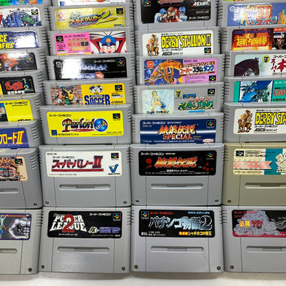 【現状渡し品】 Nintendo ニンテンドー スーパーファミコン ソフト 100本 まとめ ストリートファイター マリオペイント など 023-251027-mh-13-fuz 万代Net店