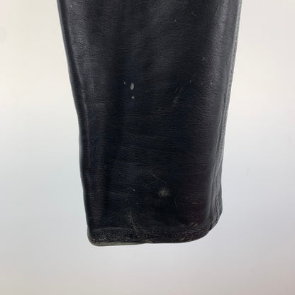 【中古品】【メンズ】 AERO LEATHER エアロ レザー LEATHER PANTS レザー パンツ ライダース パンツ ボトムス 古着 156-260220-mh-10-fuz サイズ：不明 カラー：ブラック 万代Net店