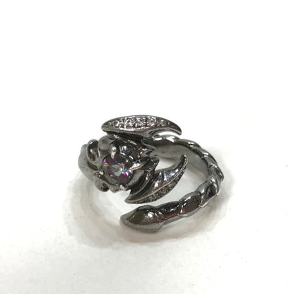 【中古品】【メンズ/レディース】 BIZARRE ビザール SILVER925 シルバー925 スコーピオン リング 指輪 アクセサリー サソリ 蠍 192-251021-mh-09-fuz サイズ：16号 カラー：シルバー925 16号 万代Net店