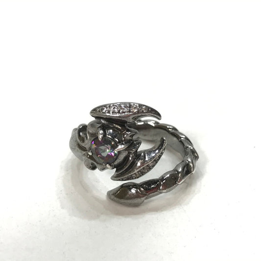 【中古品】【メンズ/レディース】 BIZARRE ビザール SILVER925 シルバー925 スコーピオン リング 指輪 アクセサリー サソリ 蠍 192-251021-mh-09-fuz サイズ：16号 カラー：シルバー925 16号 万代Net店