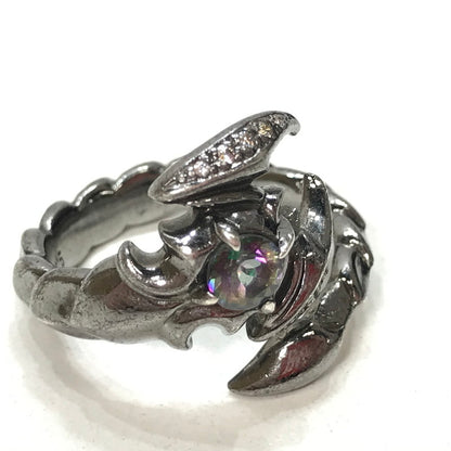 【中古品】【メンズ/レディース】 BIZARRE ビザール SILVER925 シルバー925 スコーピオン リング 指輪 アクセサリー サソリ 蠍 192-251021-mh-09-fuz サイズ：16号 カラー：シルバー925 16号 万代Net店