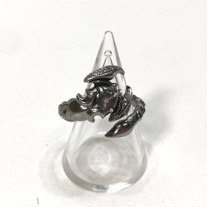 【中古品】【メンズ/レディース】 BIZARRE ビザール SILVER925 シルバー925 スコーピオン リング 指輪 アクセサリー サソリ 蠍 192-251021-mh-09-fuz サイズ：16号 カラー：シルバー925 16号 万代Net店