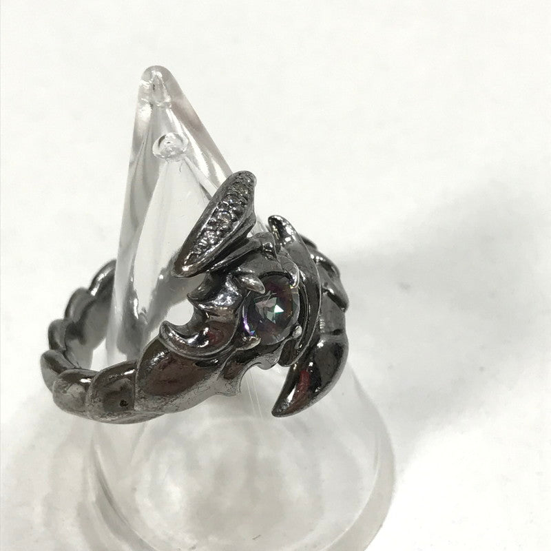 【中古品】【メンズ/レディース】 BIZARRE ビザール SILVER925 シルバー925 スコーピオン リング 指輪 アクセサリー サソリ 蠍 192-251021-mh-09-fuz サイズ：16号 カラー：シルバー925 16号 万代Net店