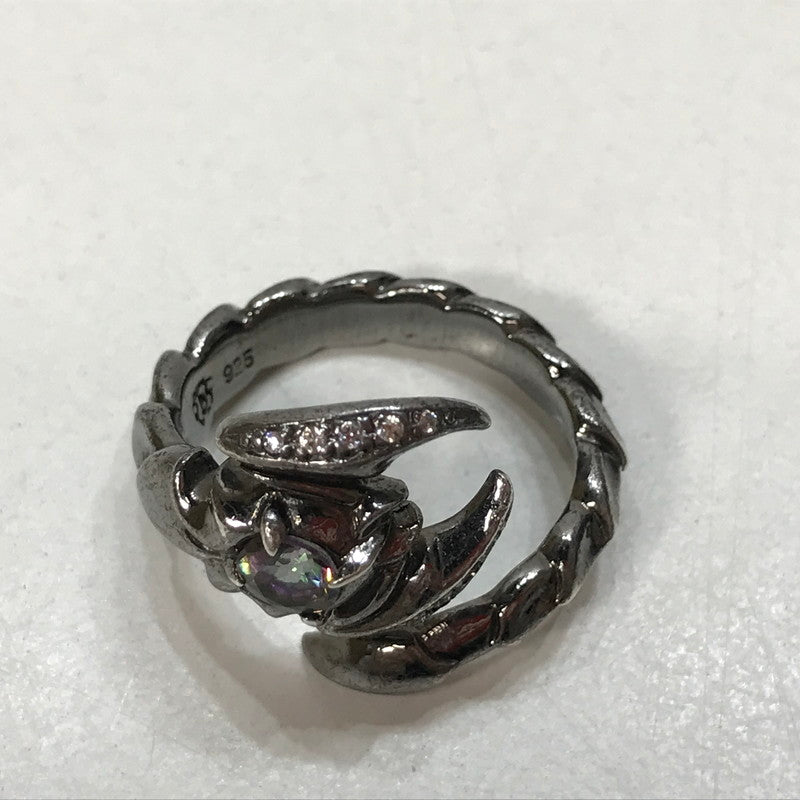 【中古品】【メンズ/レディース】 BIZARRE ビザール SILVER925 シルバー925 スコーピオン リング 指輪 アクセサリー サソリ 蠍 192-251021-mh-09-fuz サイズ：16号 カラー：シルバー925 16号 万代Net店