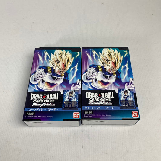【未使用品】 フュージョンワールド スタートデッキ ベジータ 2個セット 081-251029-ky-32-fuz 万代Net店