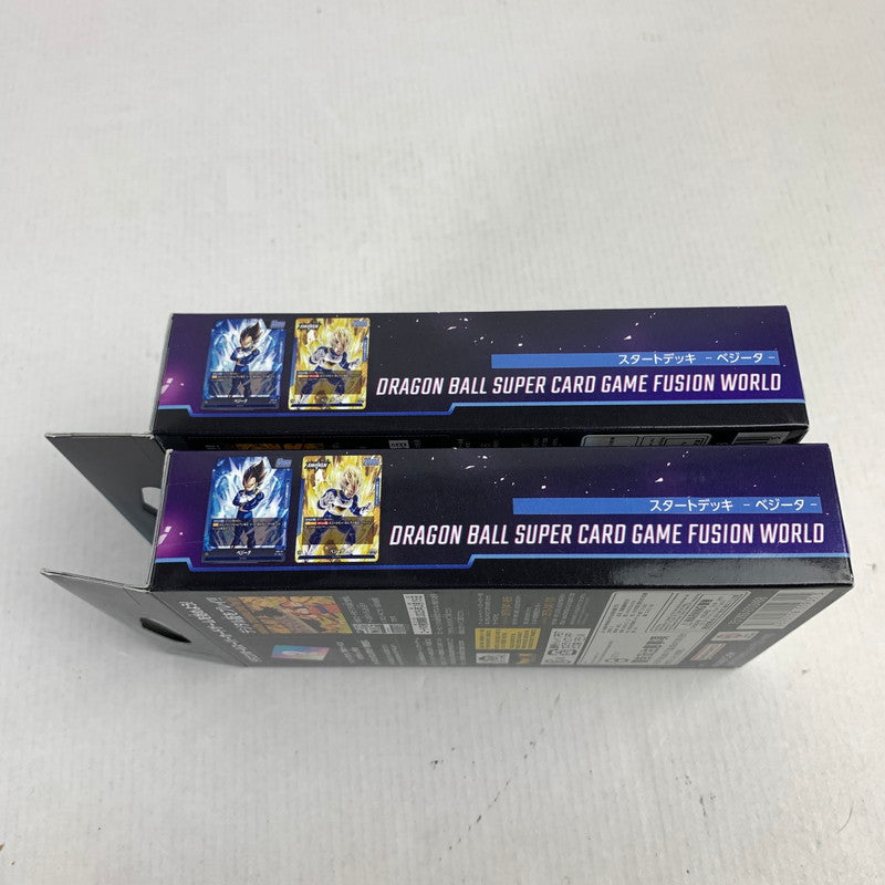【未使用品】 フュージョンワールド スタートデッキ ベジータ 2個セット 081-251029-ky-32-fuz 万代Net店